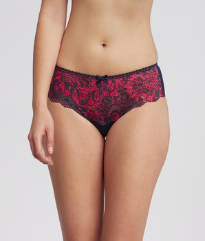 Slip dalia rosa Flowery Lace