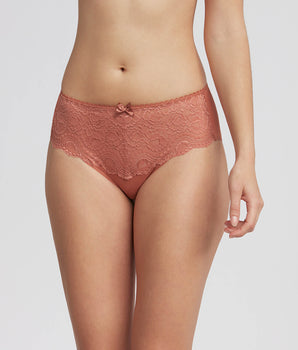 Slip terracotta Flowery Lace