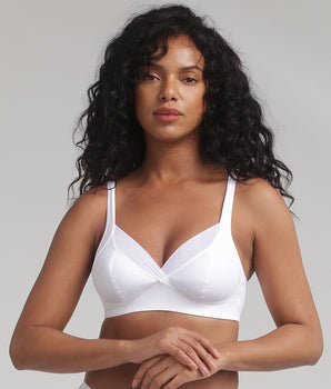 Reggiseno senza ferretto bianco Feel Good Support