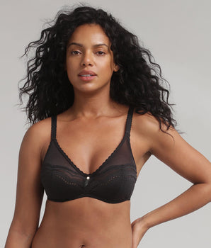 Reggiseno modellante nero Secret Comfort 