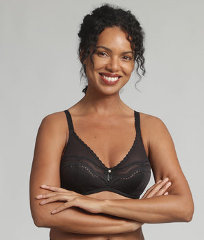 Reggiseno modellante nero Secret Comfort 