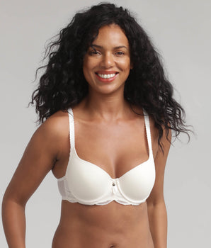 Reggiseno sfoderato bianco avorio Secret Comfort