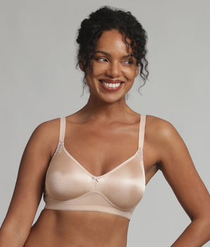 Reggiseno senza ferretto beige Essential Support