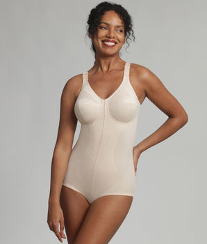 Body modellante beige Regina di Quadri