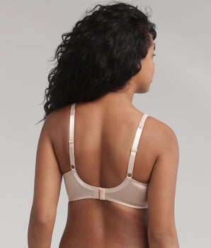 Reggiseno con ferretto beige Satiny Micro Support