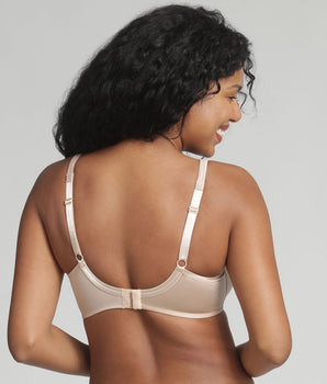 Reggiseno con ferretto beige Satiny Micro Support