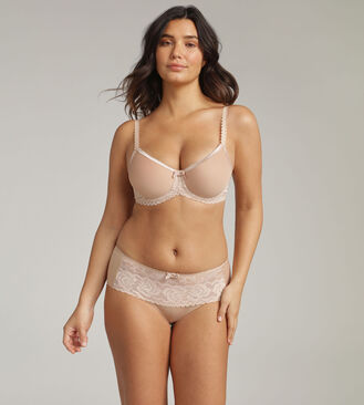 Reggiseno spacer con ferretto beige Flowery Lace Riciclato, , PLAYTEX